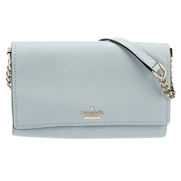 Kate Spade light Blue Crossbody Bag with Gold Hardware - Picture 1 of 8